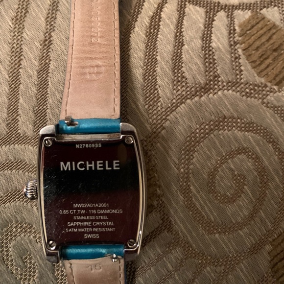 Michele diamond watch